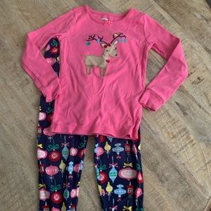 Christmas deer pajamas